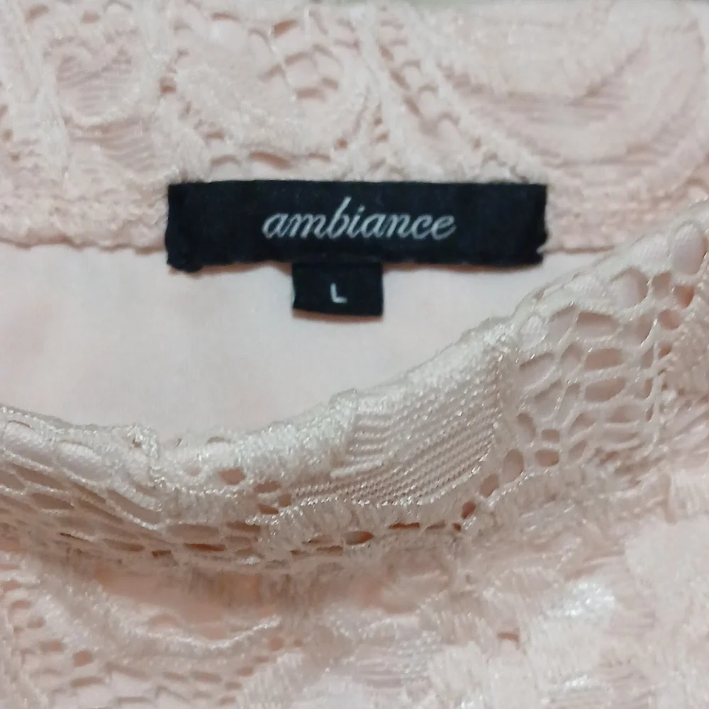 Ambiance Pink Lace Skirt - Picture 4 of 5